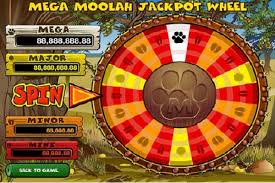 8 Mega Moolah Progressive Wheel of Fortune
